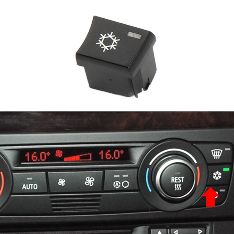 For BMW 1 Series / 3 Series / X1 / X3 Left Driving Car Air Conditioner Panel Switch Button