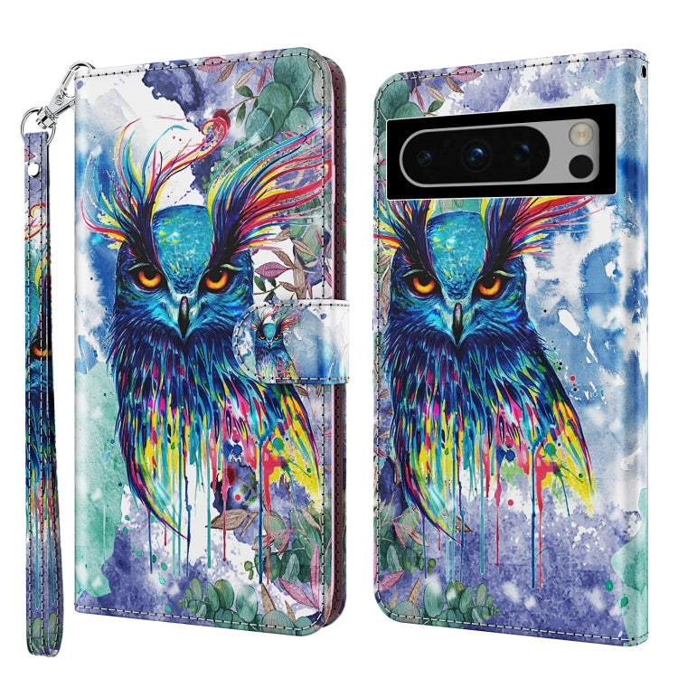 3D Painting Pattern Flip Leather Phone Case-Reluova