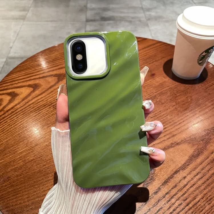 Solid Color Wave Texture TPU Phone Case, Series 6