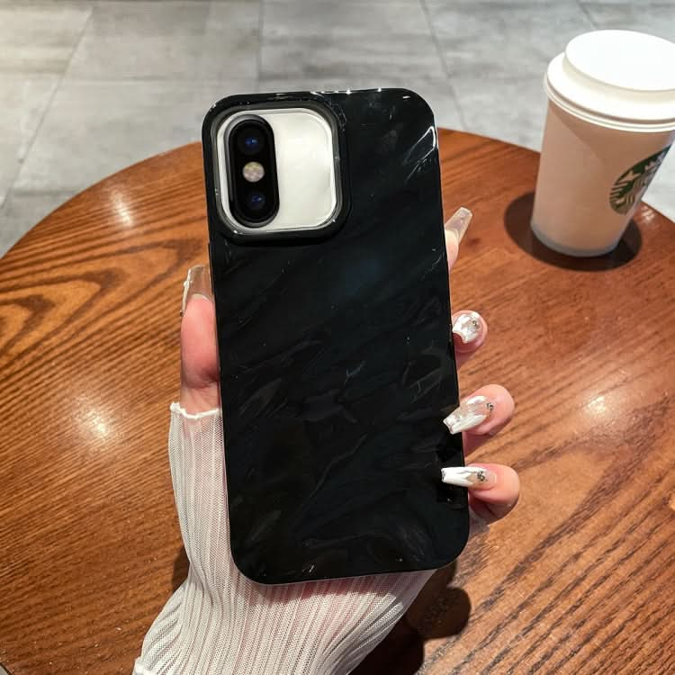 Solid Color Wave Texture TPU Phone Case, Series 6