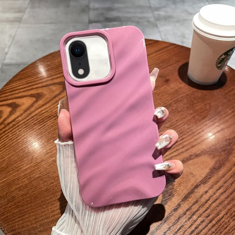 Solid Color Wave Texture TPU Phone Case, Series 1