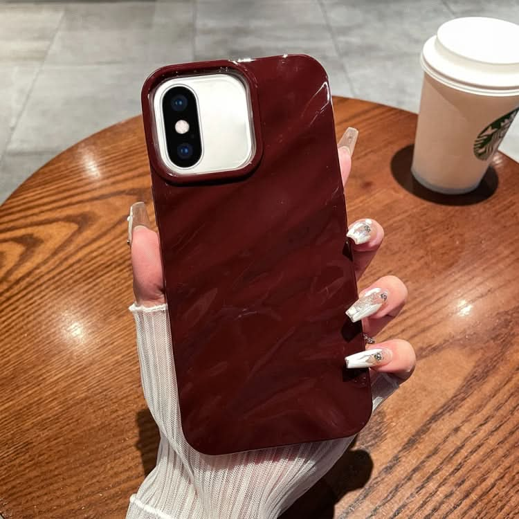 Solid Color Wave Texture TPU Phone Case, Series 2