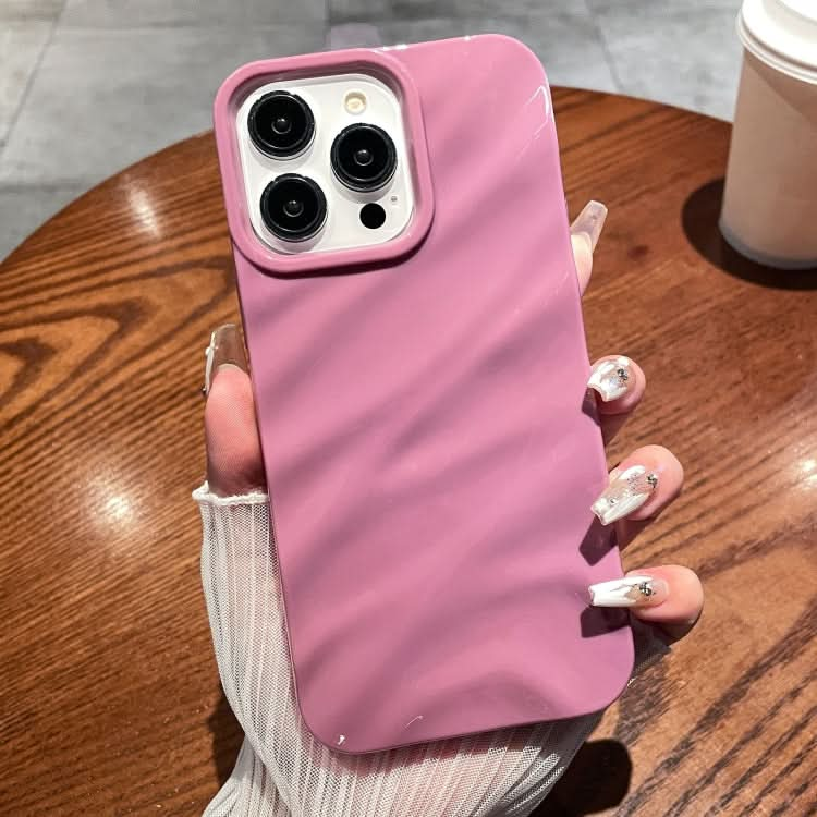 Solid Color Wave Texture TPU Phone Case, Series 4