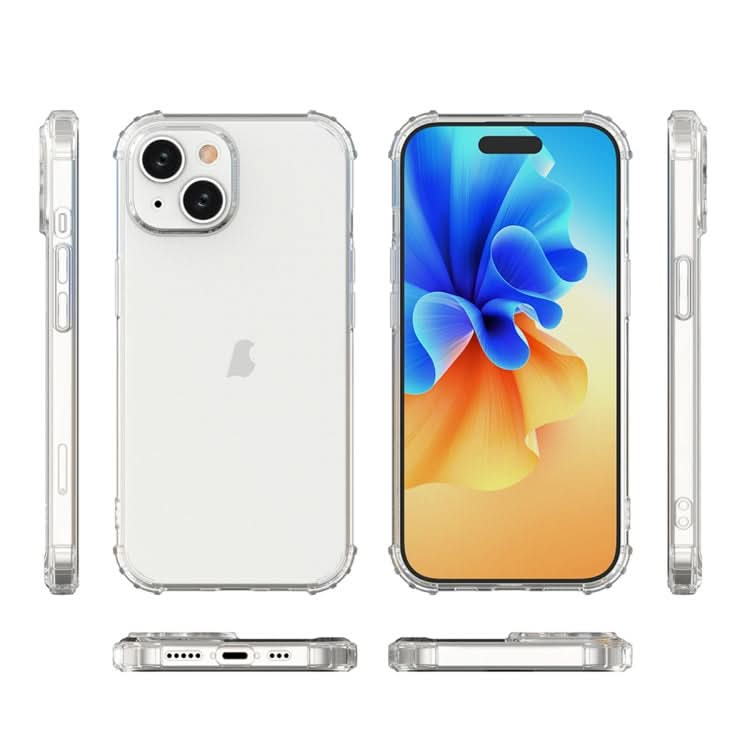 Four-Corner Shockproof Clear TPU Phone Case