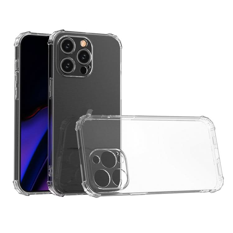 Four-Corner Shockproof Clear TPU Phone Case