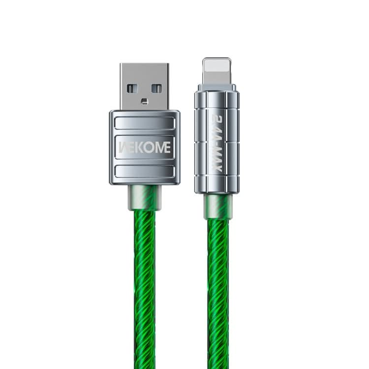 WK WDC-203i 2.4A USB to 8 Pin Data Cable, Length: 1m