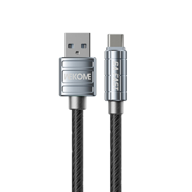 WK WDC-203a 2.4A USB to USB-C/Type-C Data Cable, Length: 1m