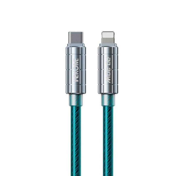 WK WDC-205 PD 20W USB-C/Type-C to 8 Pin Super Fast Charge Data Cable, Length: 1m