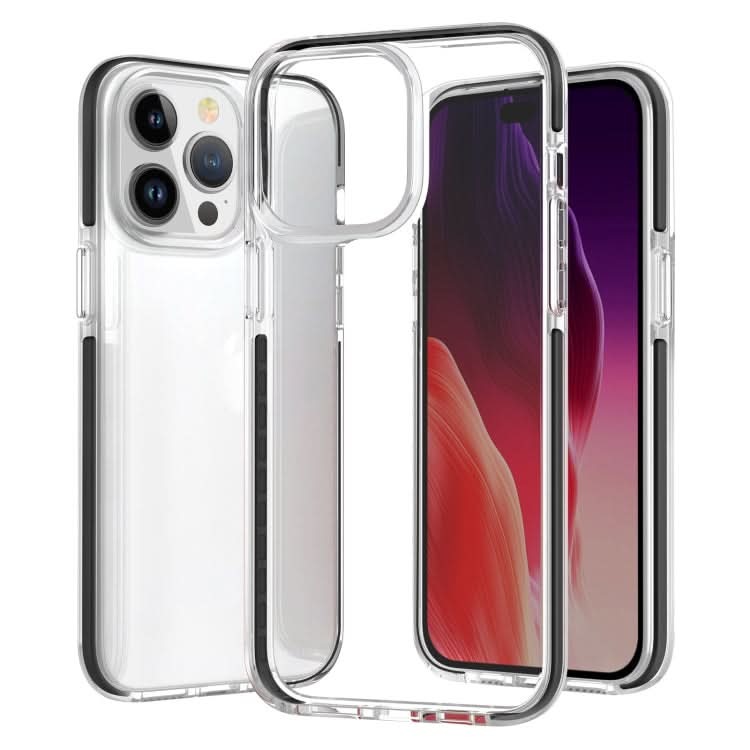 Two-color Shockproof High Transparency TPU Phone Case