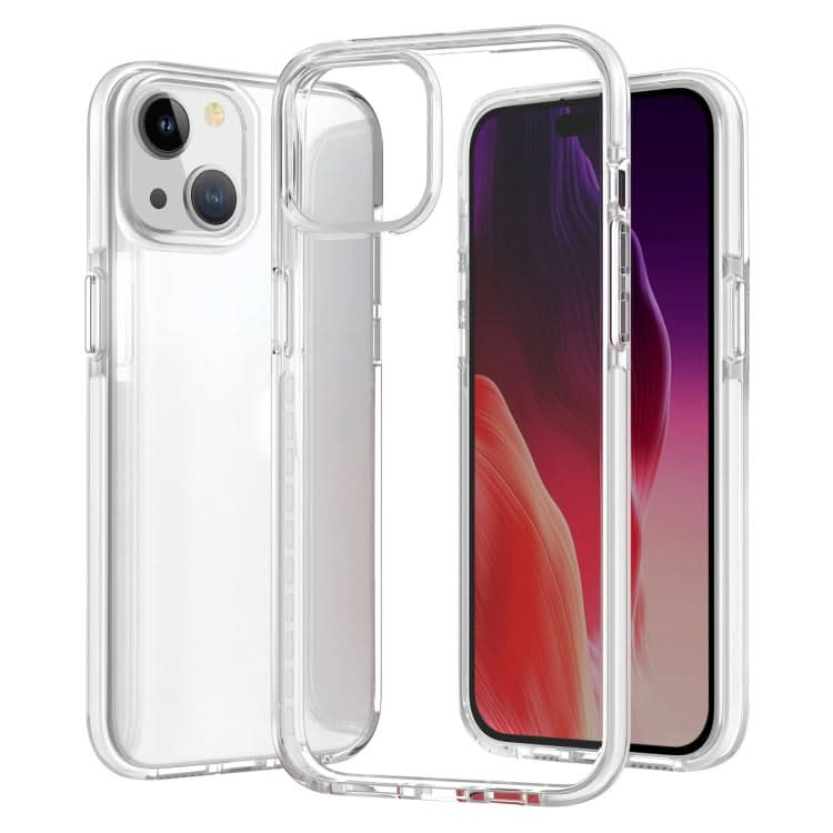 Two-color Shockproof High Transparency TPU Phone Case