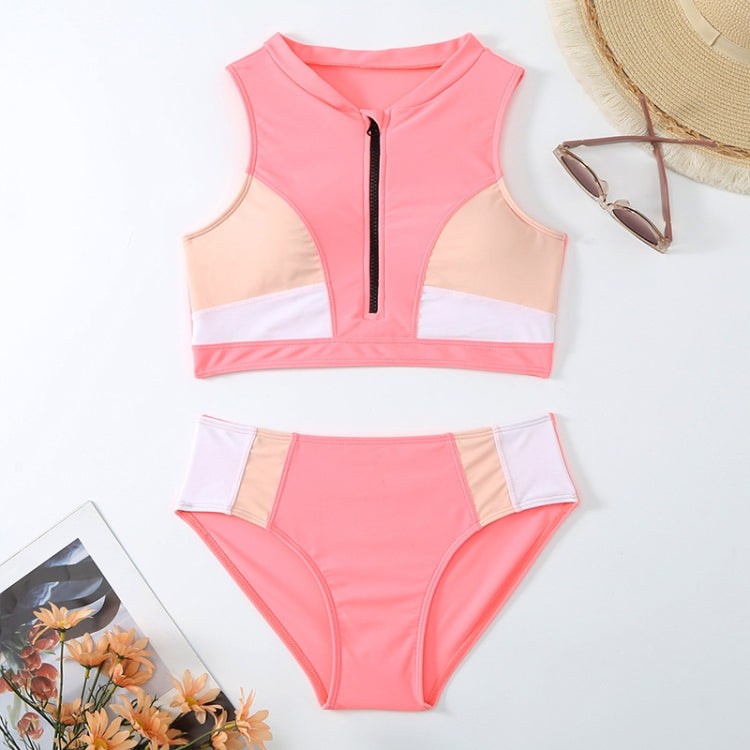 Woman Sexy Vest High Waist Two Piece Bikini Swimsuit Reluova