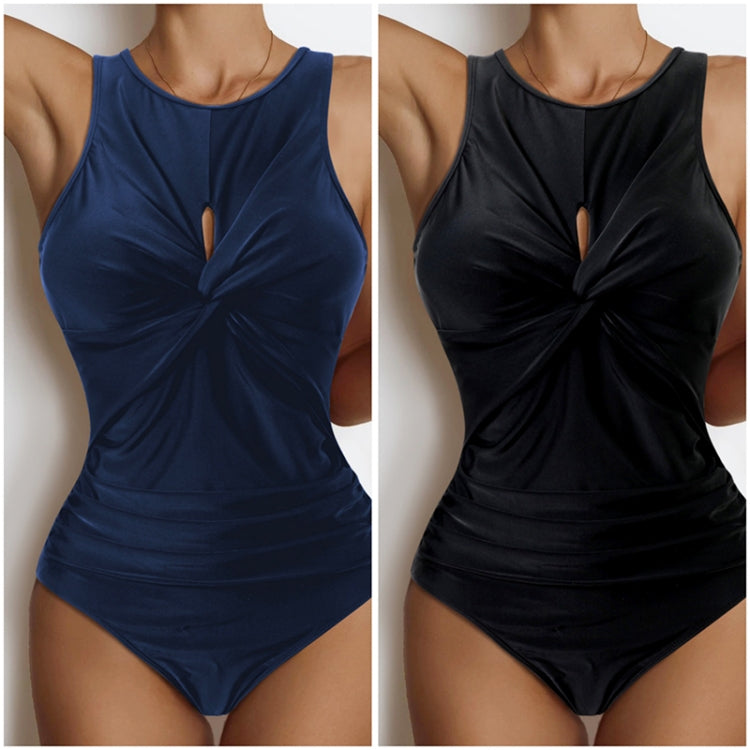 Women Sexy Solid Color One Piece Bikini Swimsuit Reluova