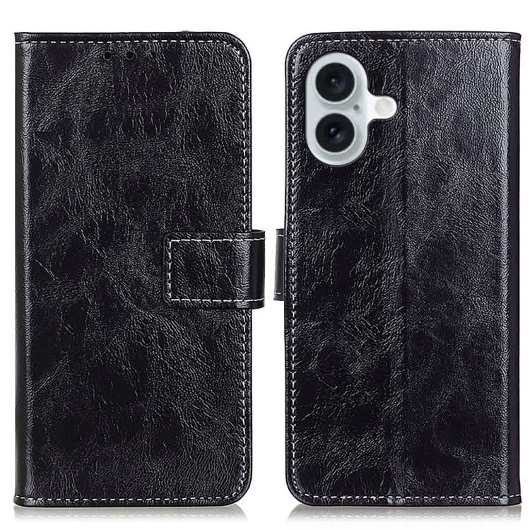 Retro Crazy Horse Texture Horizontal Flip Leather Phone Case, Series 2