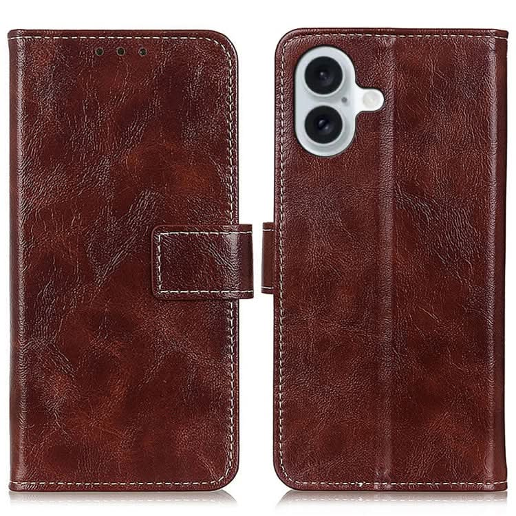 Retro Crazy Horse Texture Horizontal Flip Leather Phone Case, Series 2