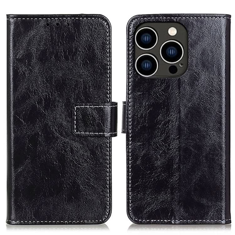 Retro Crazy Horse Texture Horizontal Flip Leather Phone Case, Series 1