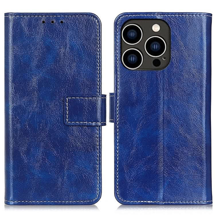 Retro Crazy Horse Texture Horizontal Flip Leather Phone Case, Series 1