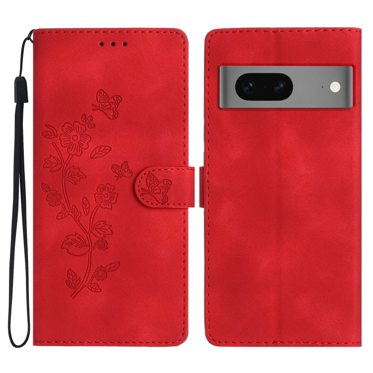 Flower Butterfly Embossing Pattern Leather Phone Case, Series 1 My Store