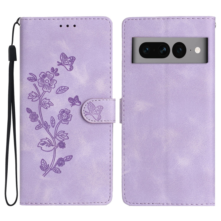 Flower Butterfly Embossing Pattern Leather Phone Case, Series 1 My Store