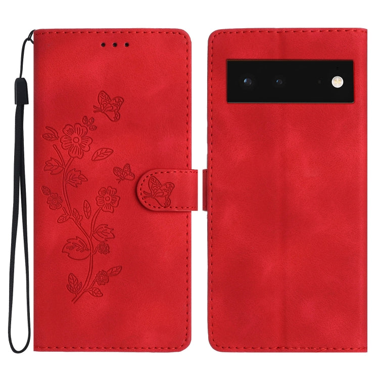 Flower Butterfly Embossing Pattern Leather Phone Case, Series 2 My Store