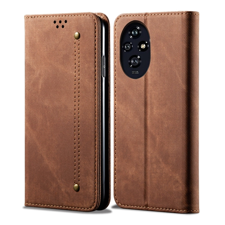 Denim Texture Flip Leather Phone Case, Series 1