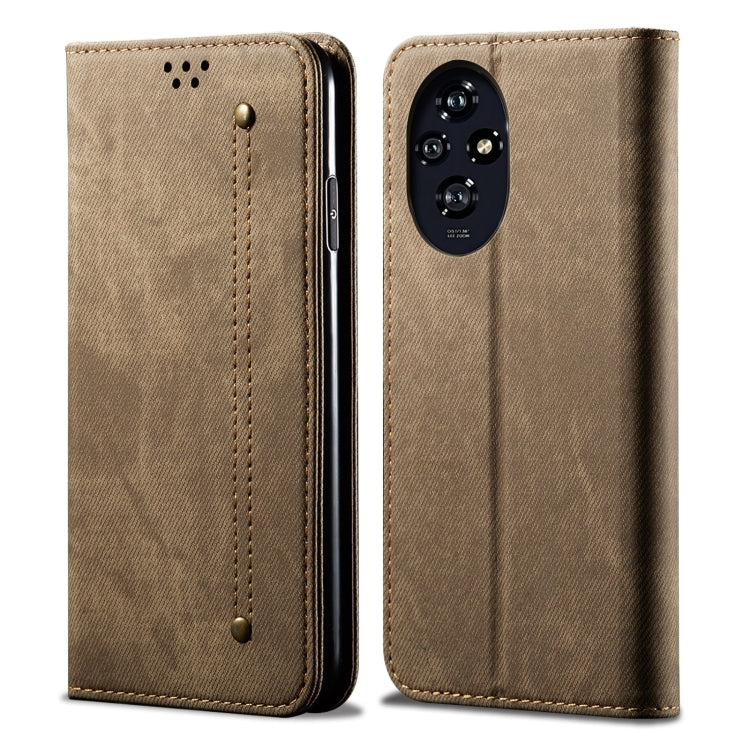 Denim Texture Flip Leather Phone Case, Series 3 My Store