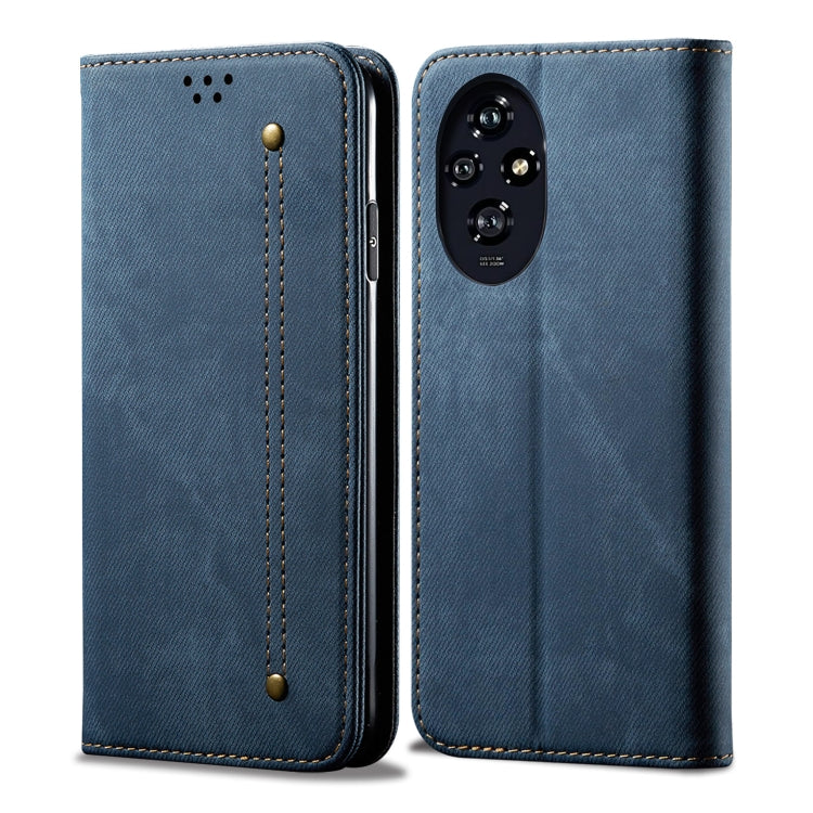 Denim Texture Flip Leather Phone Case, Series 3