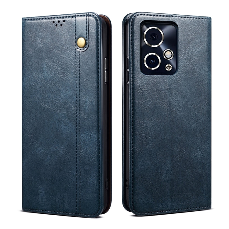 Oil Wax Crazy Horse Texture Leather Phone Case, Series 1