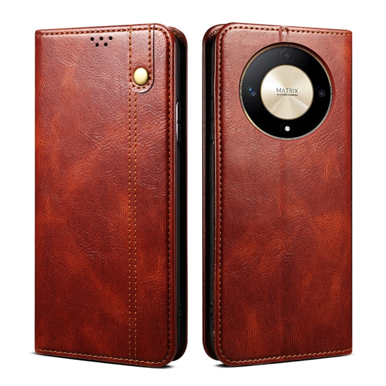 Oil Wax Crazy Horse Texture Leather Phone Case, Series 3 My Store