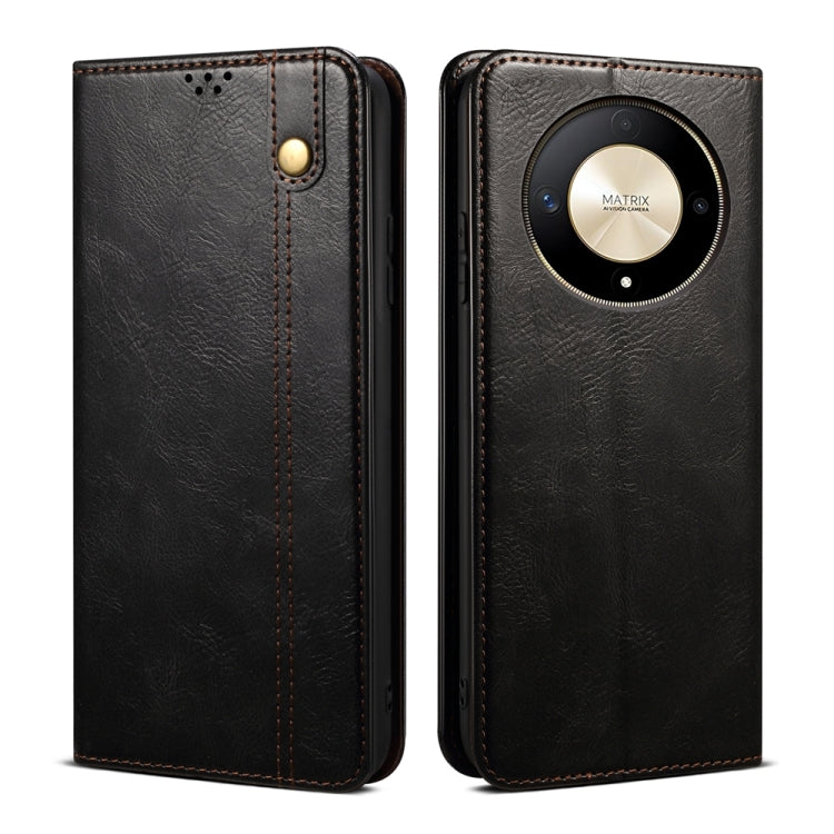 Oil Wax Crazy Horse Texture Leather Phone Case, Series 3 My Store