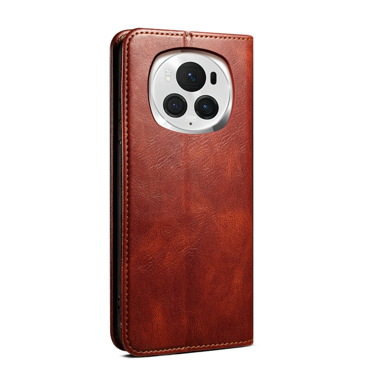 Oil Wax Crazy Horse Texture Leather Phone Case, Series 2