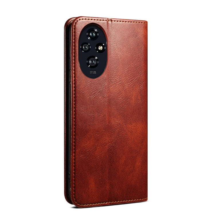 Oil Wax Crazy Horse Texture Leather Phone Case, Series 3 My Store