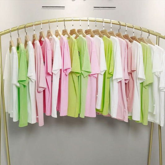 100-Pack Bulk Buy T-shirt Top Blouse, Clearance Clothes Insanely Low Prices, Style and Size & Color Match Randomly