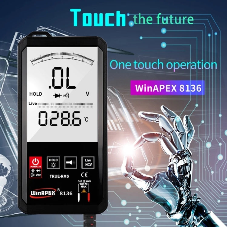 WinAPEX Smart Touch Screen Digital Multimeter