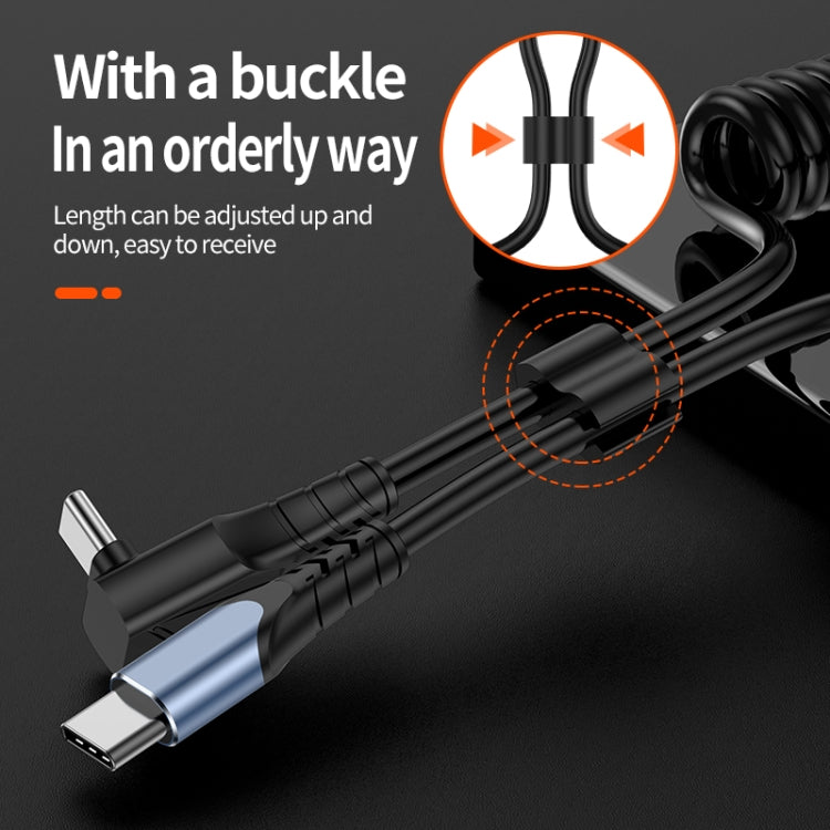 Elbow Spring Charging Data Cable, Length: 1.5m My Store