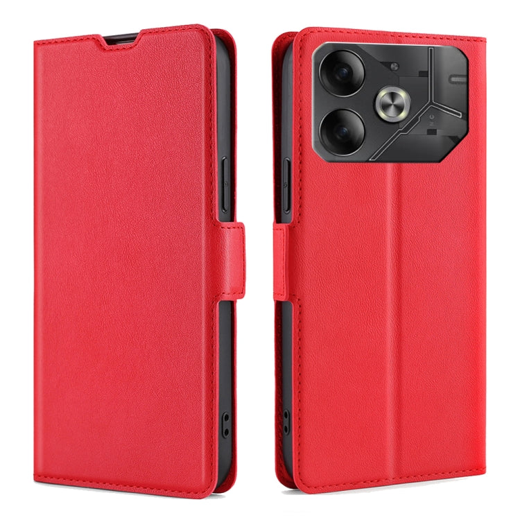 Ultra-thin Voltage Side Buckle Horizontal Flip Leather Phone Case My Store