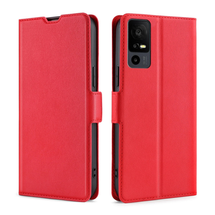 Ultra-thin Voltage Side Buckle Horizontal Flip Leather Phone Case My Store