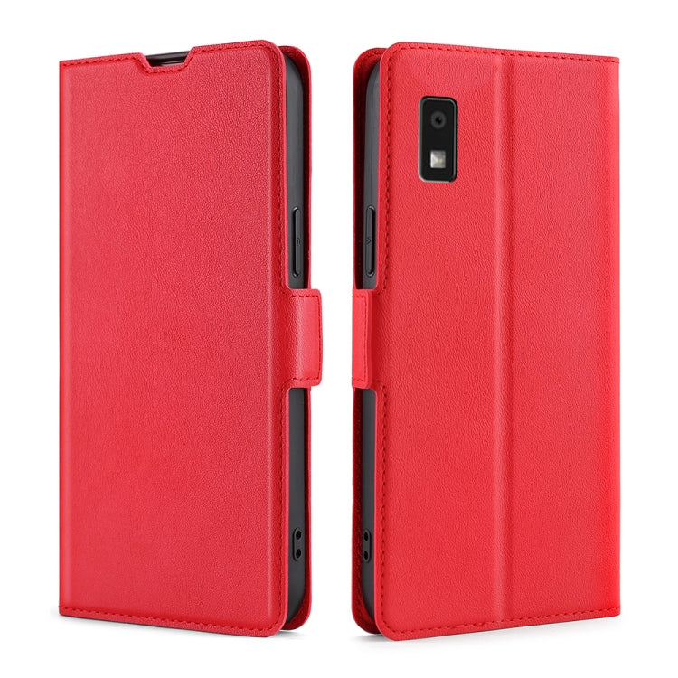 Ultra-thin Voltage Side Buckle Horizontal Flip Leather Phone Case My Store