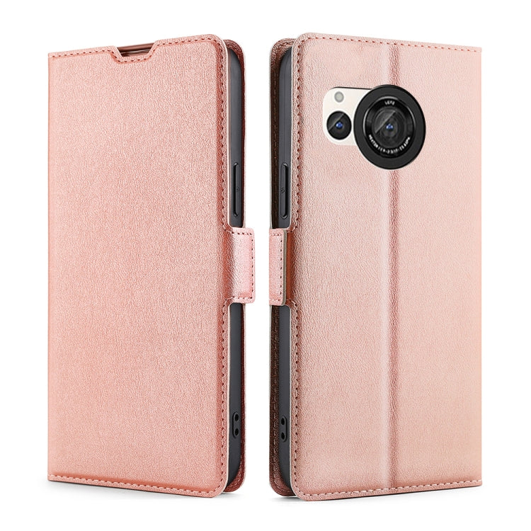 Ultra-thin Voltage Side Buckle Horizontal Flip Leather Phone Case My Store