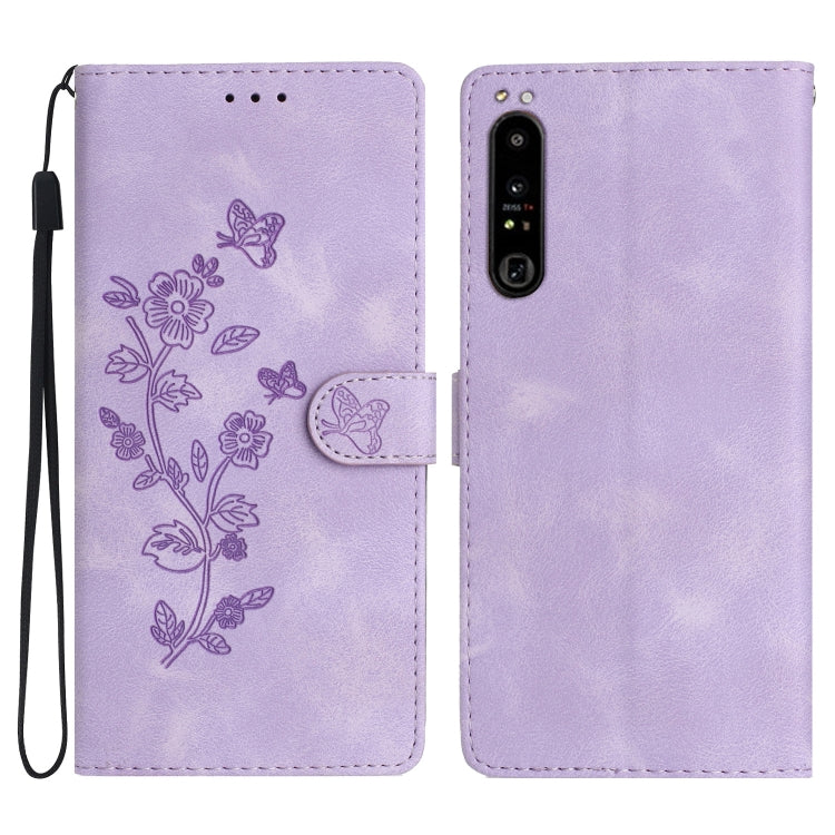 Flower Butterfly Embossing Pattern Leather Phone Case, Series 2 My Store