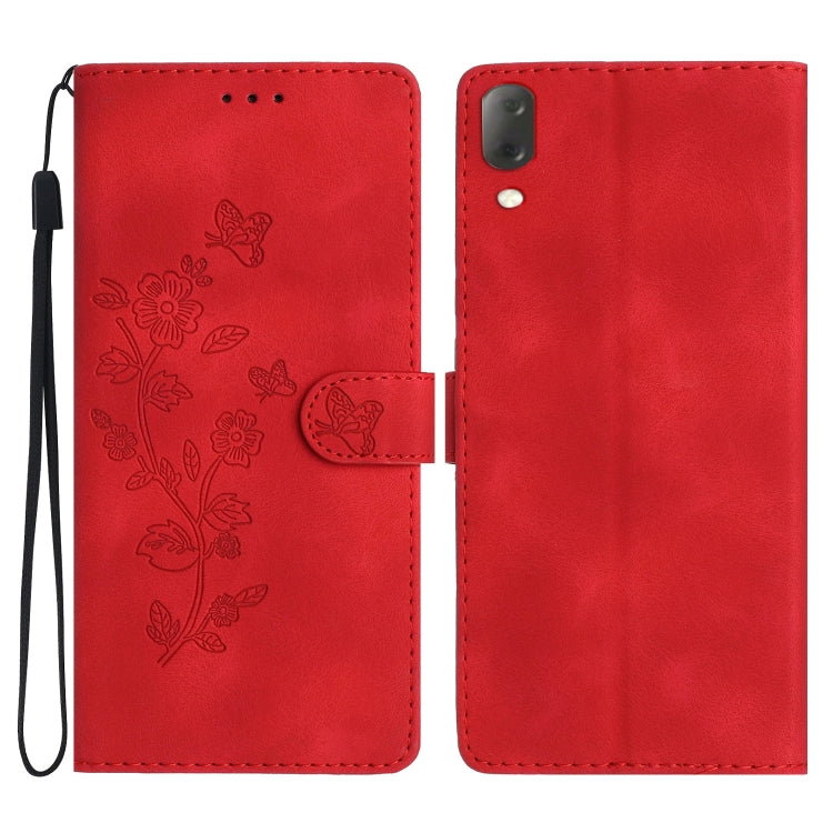 Flower Butterfly Embossing Pattern Leather Phone Case, Series 1 My Store