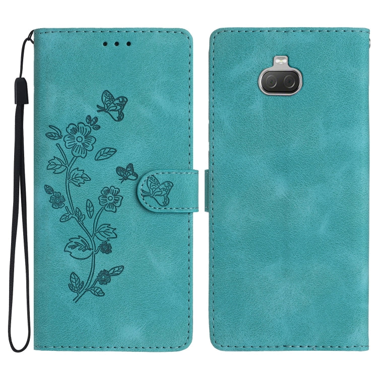 Flower Butterfly Embossing Pattern Leather Phone Case, Series 1