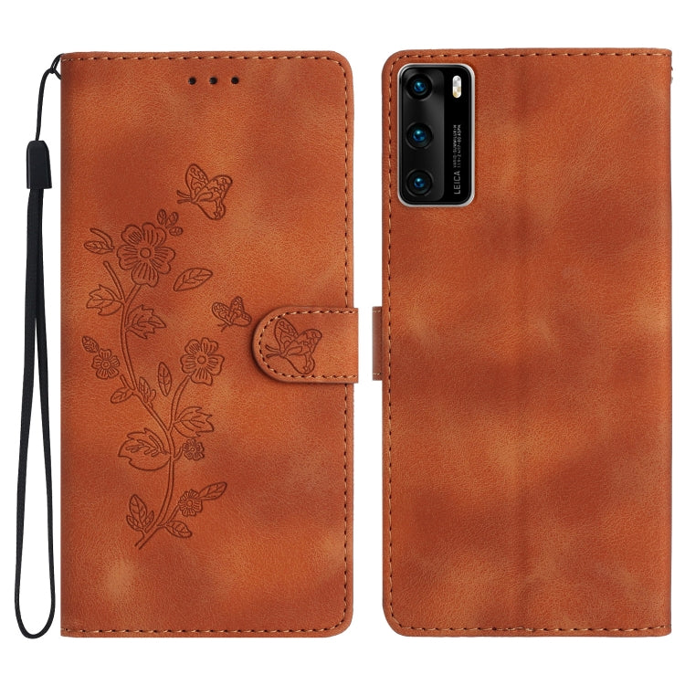 Flower Butterfly Embossing Pattern Leather Phone Case, Series 1 My Store