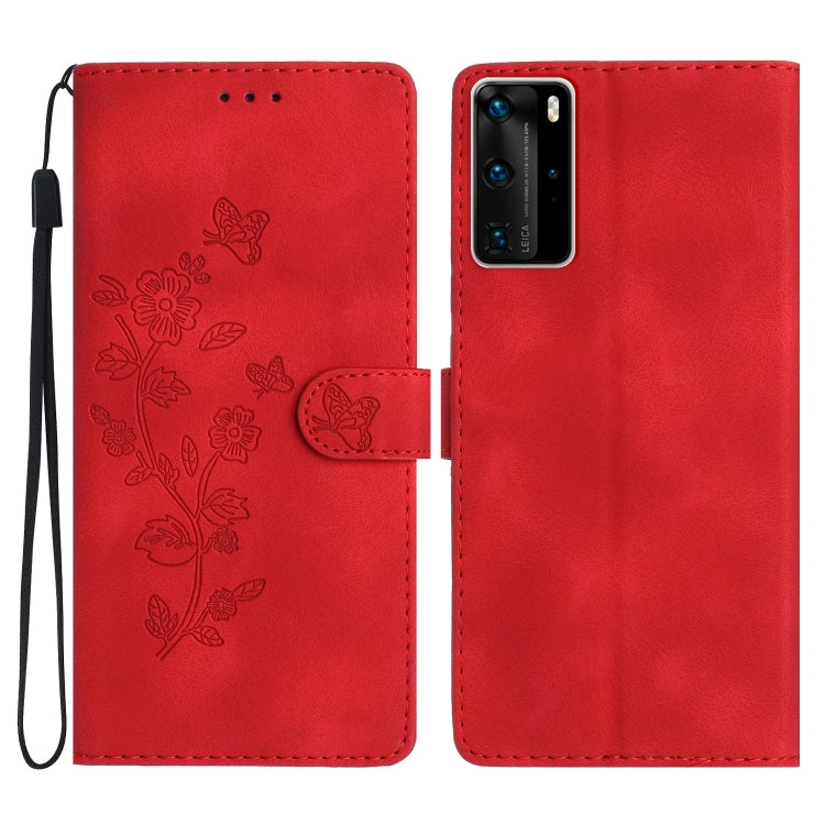 Flower Butterfly Embossing Pattern Leather Phone Case, Series 2 My Store