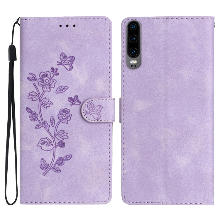 Flower Butterfly Embossing Pattern Leather Phone Case, Series 1 My Store