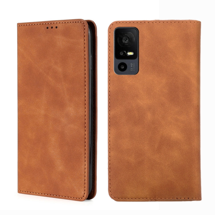 Skin Feel Magnetic Leather Phone Case My Store