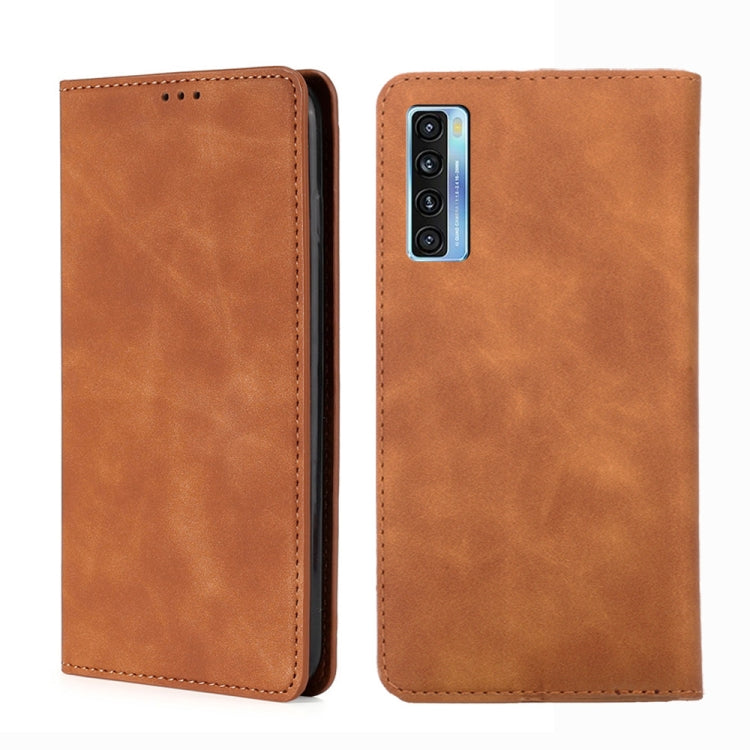 Skin Feel Magnetic Leather Phone Case My Store