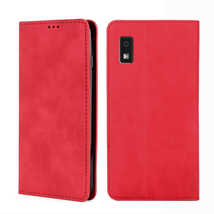 Skin Feel Magnetic Leather Phone Case My Store