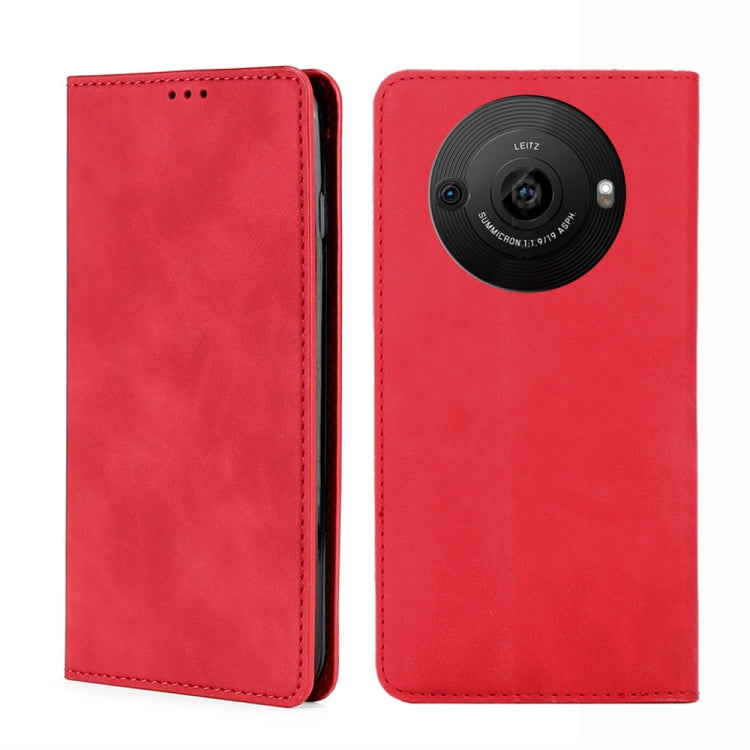 Skin Feel Magnetic Leather Phone Case My Store