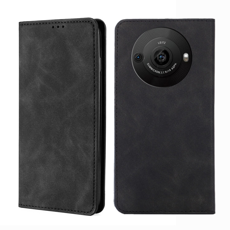 Skin Feel Magnetic Leather Phone Case My Store