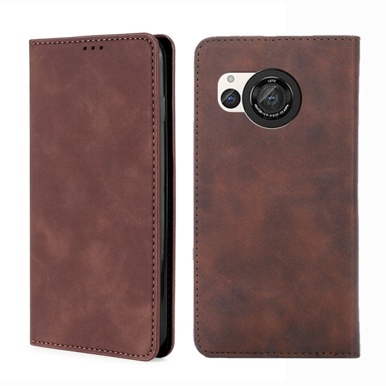 Skin Feel Magnetic Leather Phone Case My Store